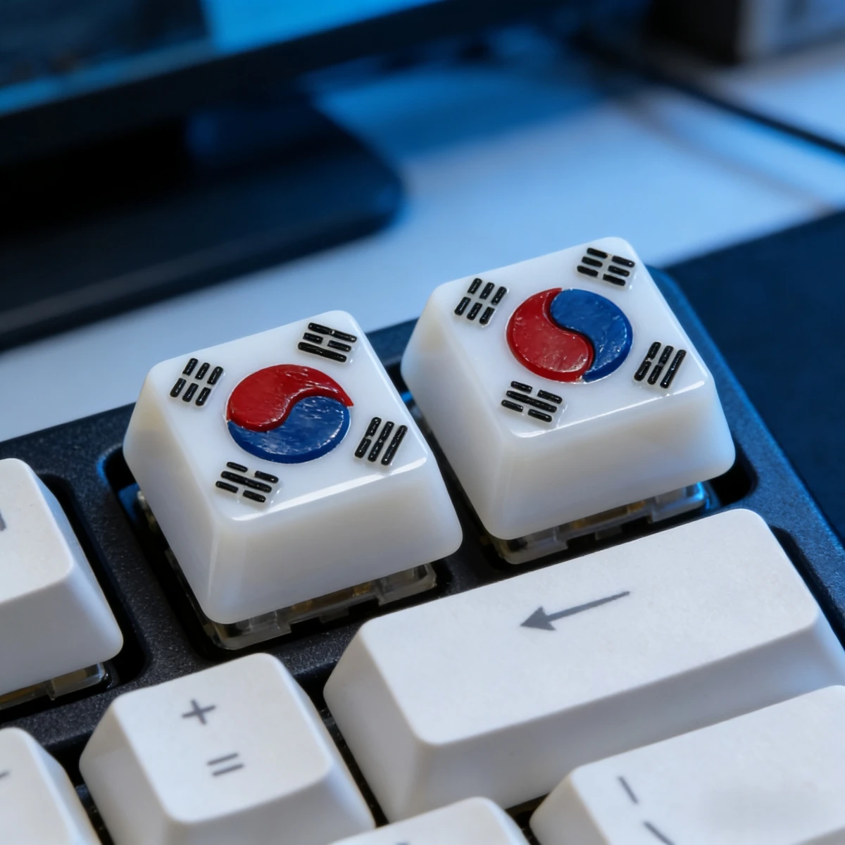 Krean Frag Style Keycap Original Cute Mechanical Keyboard Keycap Keyboard Decoration Creative Gift