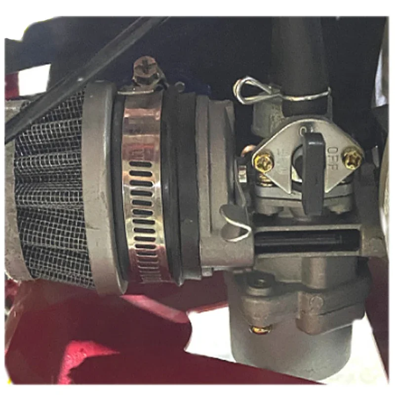 أدوات قطع غيار الدراجات النارية مكربن خنق يدوي 14.0 عالمي لـ 50cc إلى 125cc ATV نظام الوقود للدراجة الترابية ملحقات موتوكروس #5