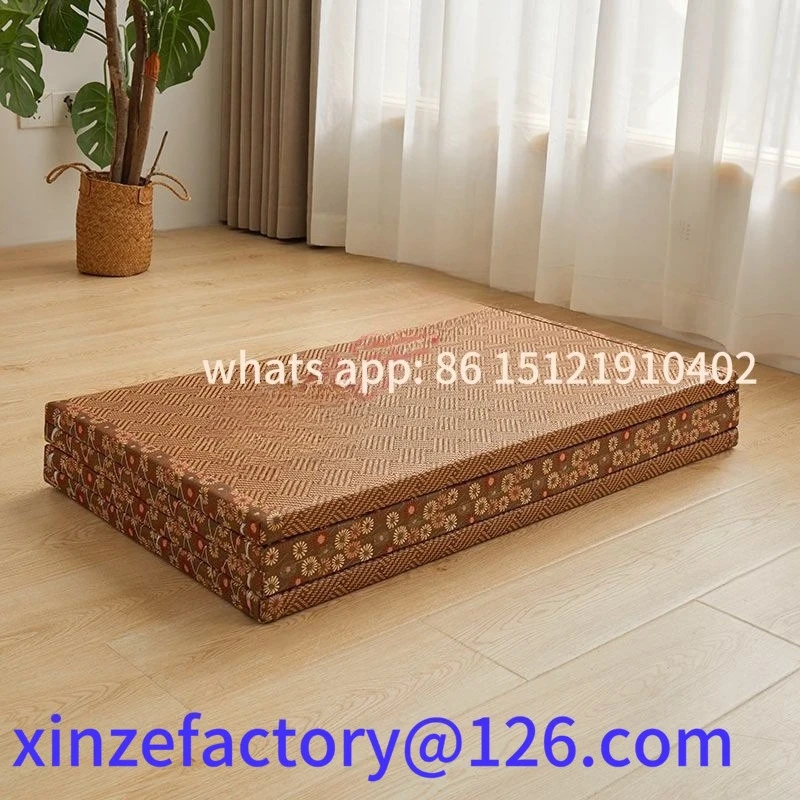 

Customizable Japanese Foldable Tatami Rattan Mat Floor Mat Household