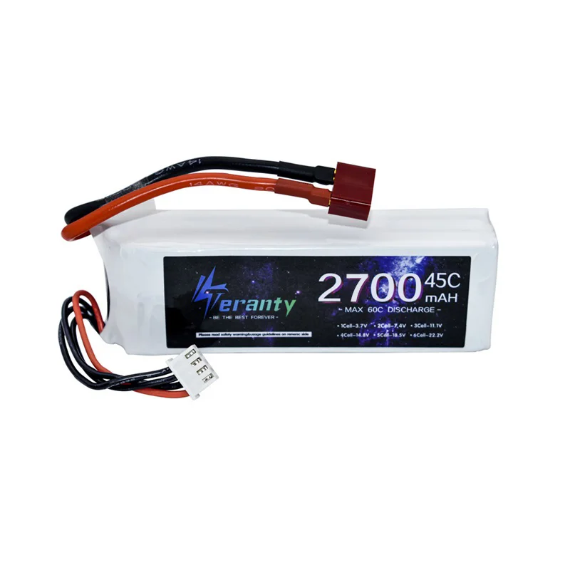 LiPo Battery 2700mAh 11.1V 3s 45C For RC Drone Helicopter Aircraft Quadcopter Cars With T JST XT30 XT60 Plug 11.1V 3S Battery