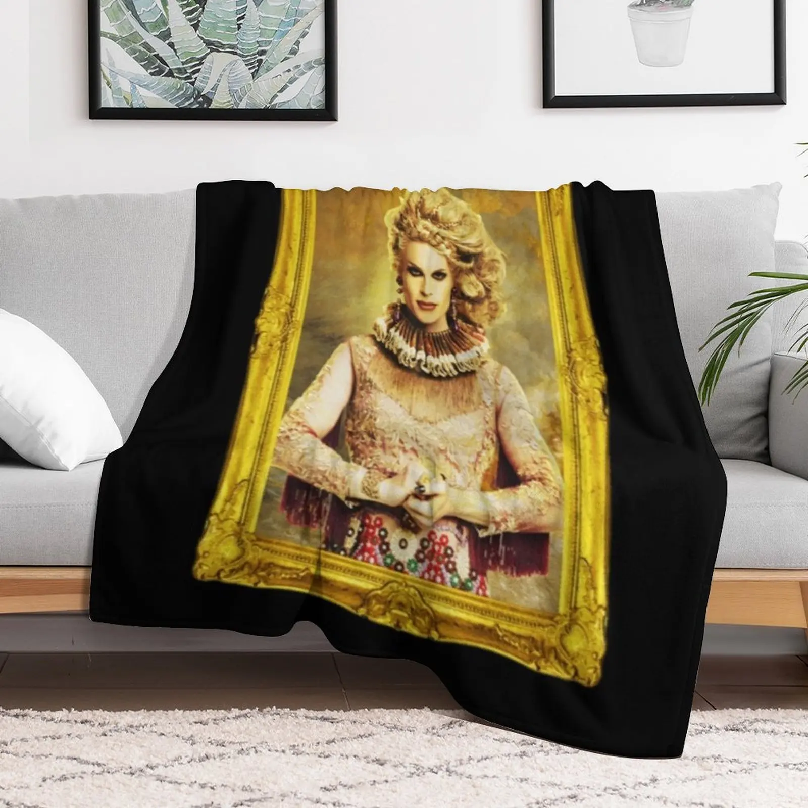 Rupaul T-ShirtQueen Katya Throw Blanket Soft Big Baby blankets ands Blankets