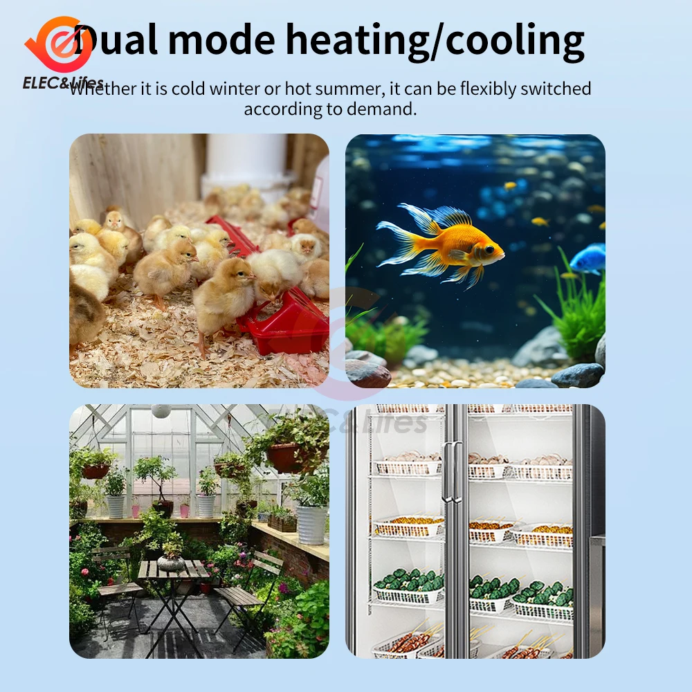 W1011A LED الرقمية متحكم في الوقت درجة الحرارة ترموستات التبديل ميزان الحرارة منظم الحرارة مع جهاز التحكم عن بعد 12/24/110 فولت/220 فولت