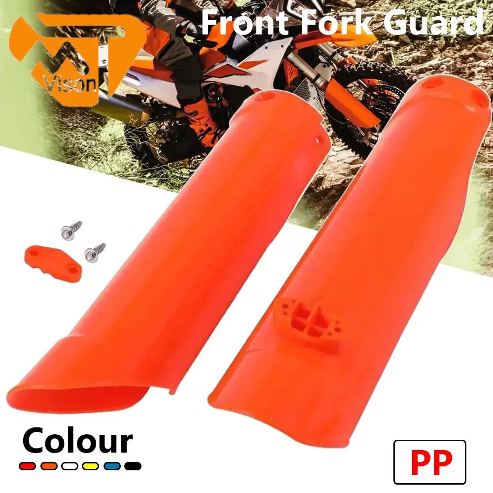 

Motorcycle Front Fork Guard Protector Covers for KTM EC EX FC TC TE TX FX FC EXC FE EXC-F SX SX-F 125 150 250 300 350 450 501