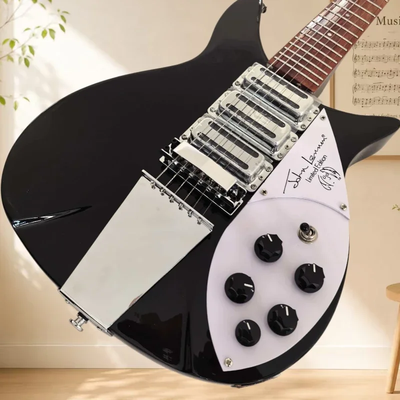 White Water Droplet Shaped 325  Guitar John Lennon Signature Limited Edition Protective Plate  2026 hot