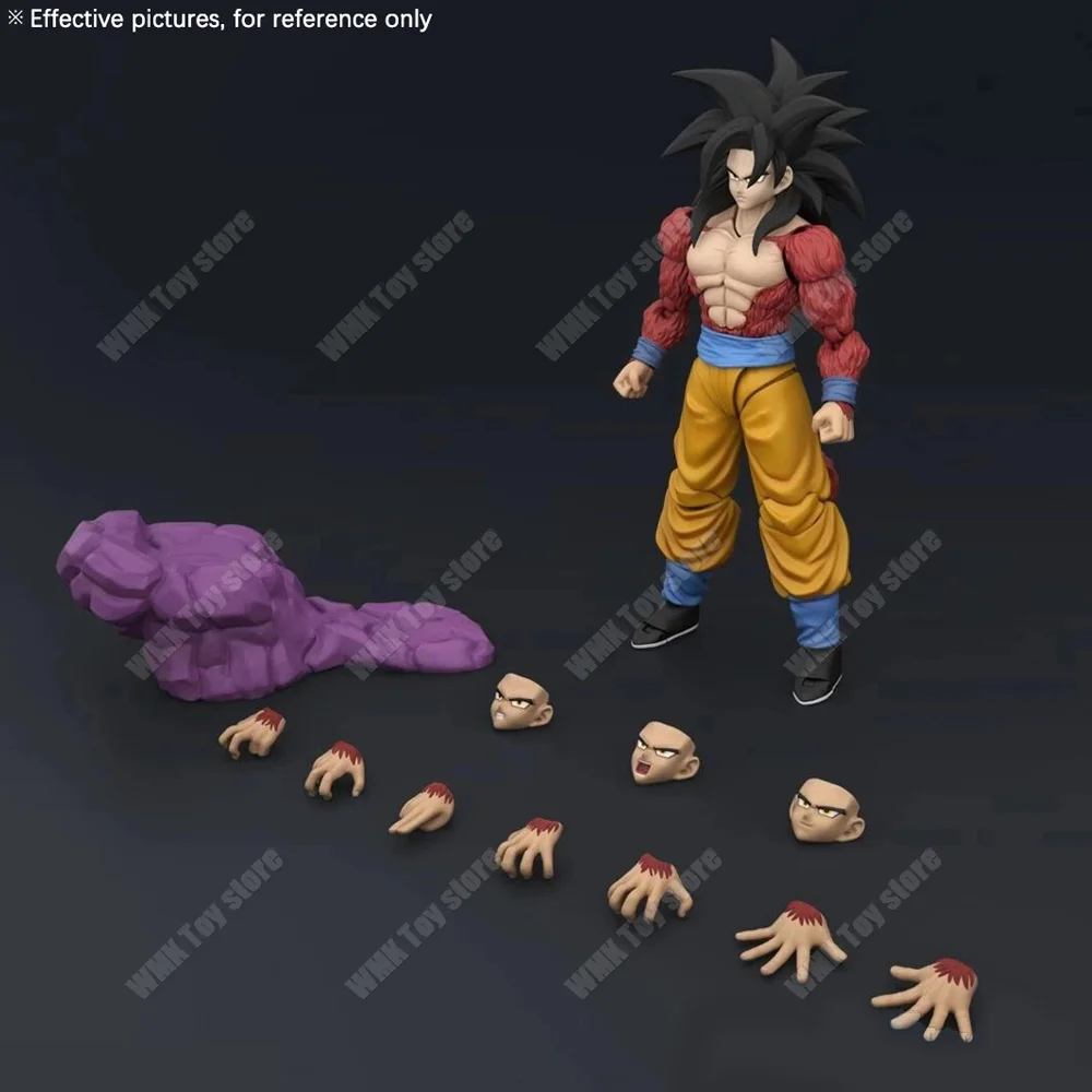 Pre-order Dragon Ball Demoniacal Fit SHF Super Saiyan 4 SSJ4 Son Goku Figure Untamed Power Anime Action Figures Model Toys