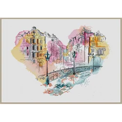 ZZ1053 Decoration Home Decor New Arrival Homfun Craft Christmas Cross Stich Set NO Hoop Counted DIY Cross Stitch Kit Painting