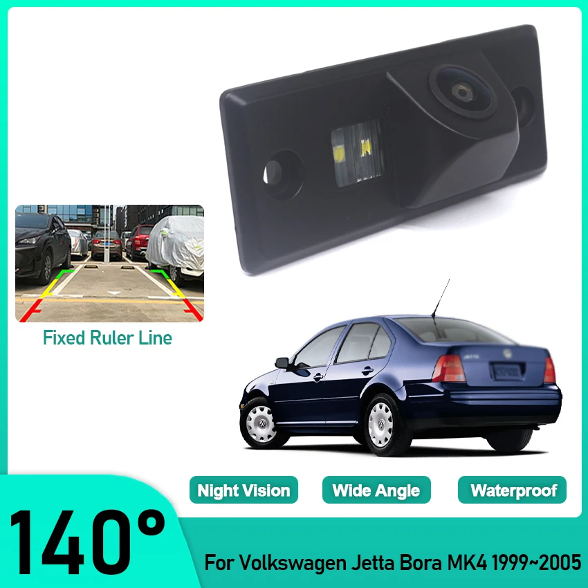 CCD HD Fisheye Rear View Camera For Volkswagen For VW Jetta Bora MK4 1999 2000 2001 2002 2003 2004 2005 Car Reverse Monitor