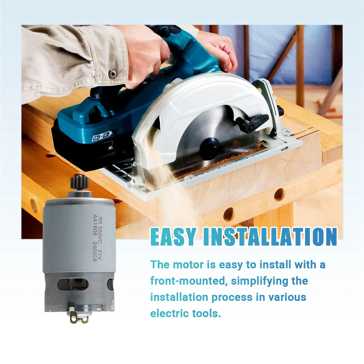 Aban 21V RS550 Dc M…