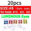 20 piezas tamaño 8 lumo