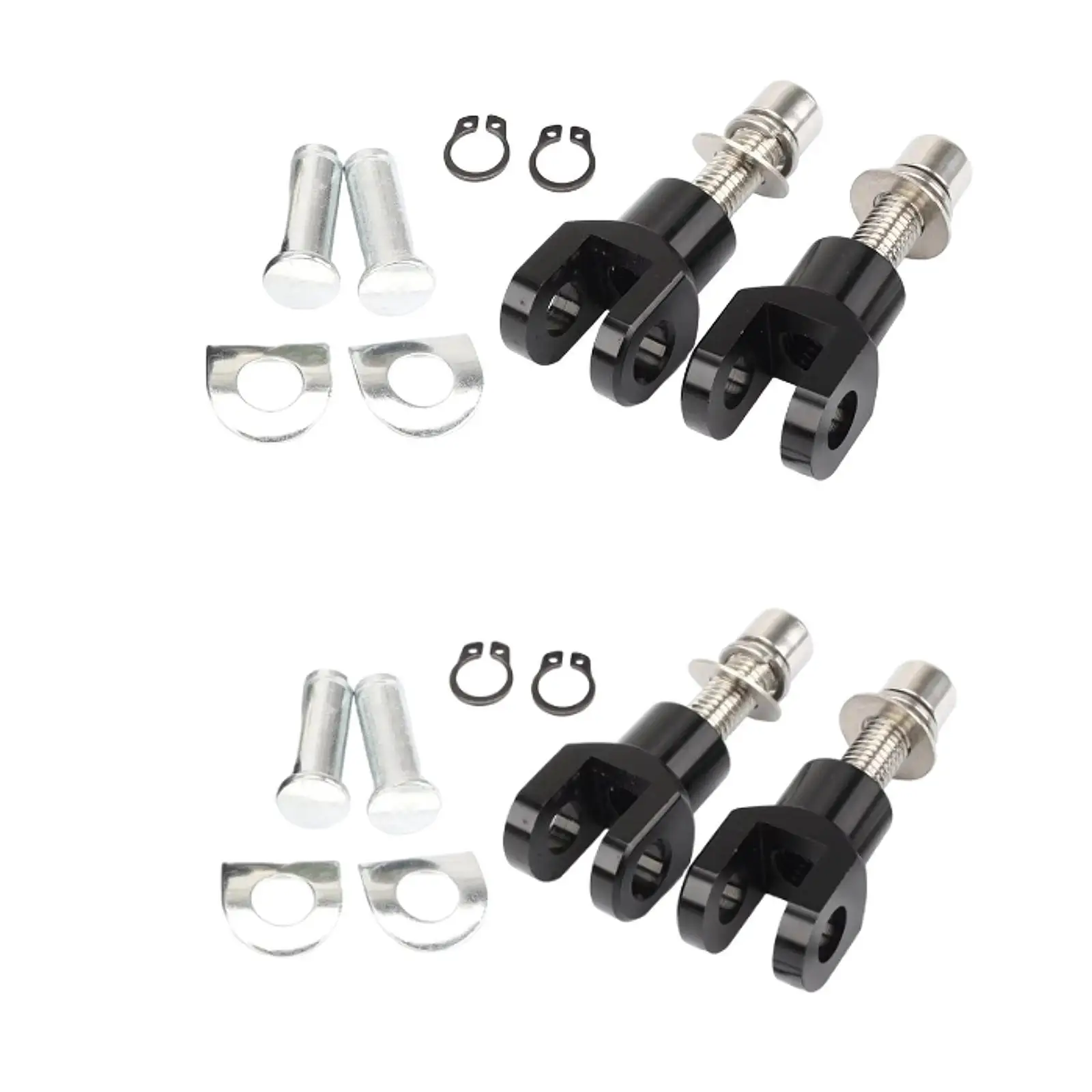 Motorcycle Foot Pegs Mount Supports Footrest Mounting Clevis Hardware Kit