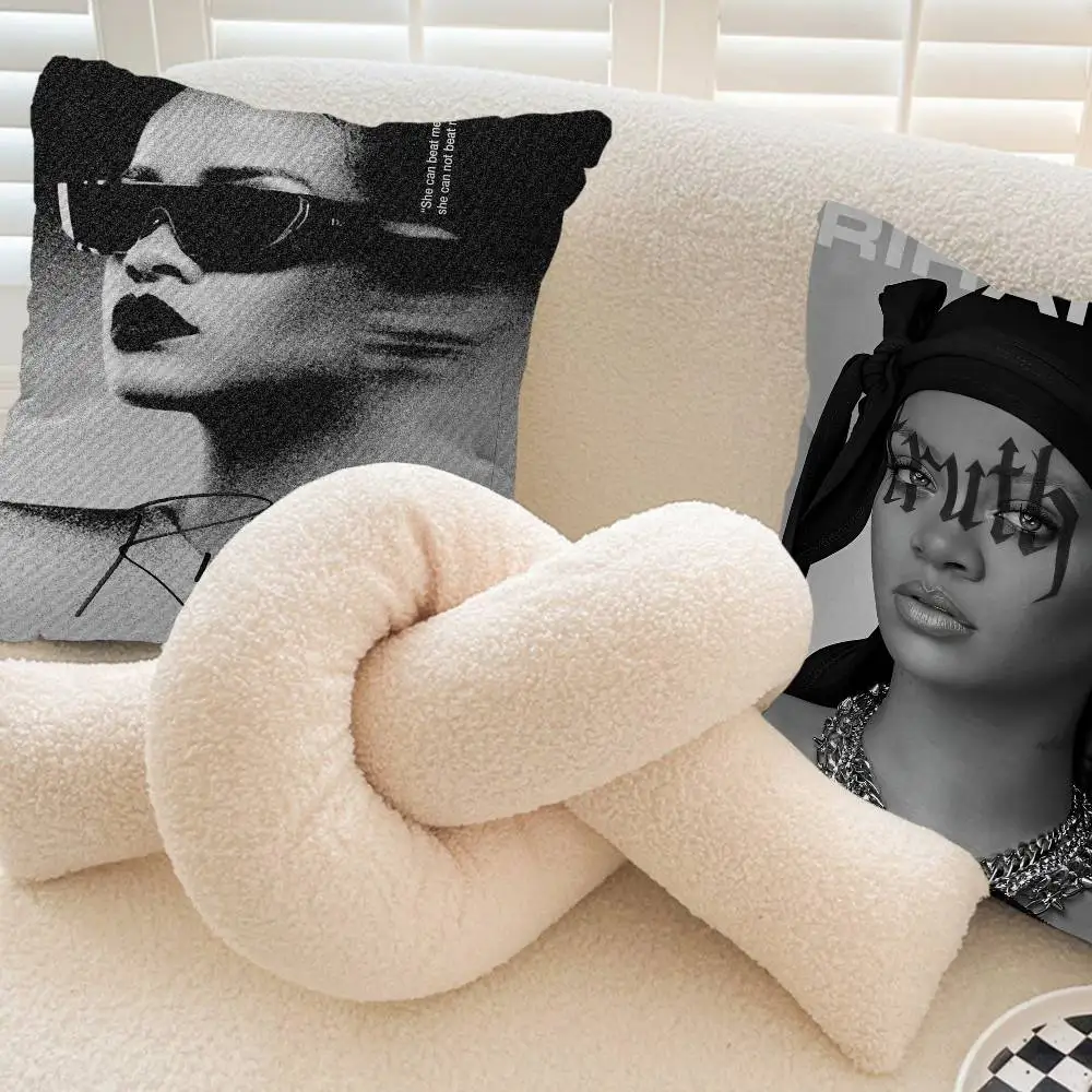 R-Rihanna Personalized Pillow Cover Kids Bedroom Wild Party Decor Pillowcase kid Birthday shower Gift
