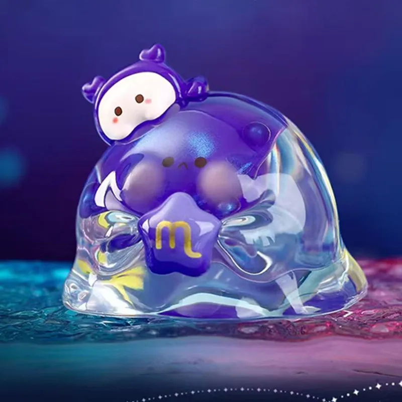 

Suplay Mystery Box Shuibo Egg Wish Zodiac Series Mini Figure Kawaii Cute Collectible PVC Toy for Desk Decor Ideal Birthday New
