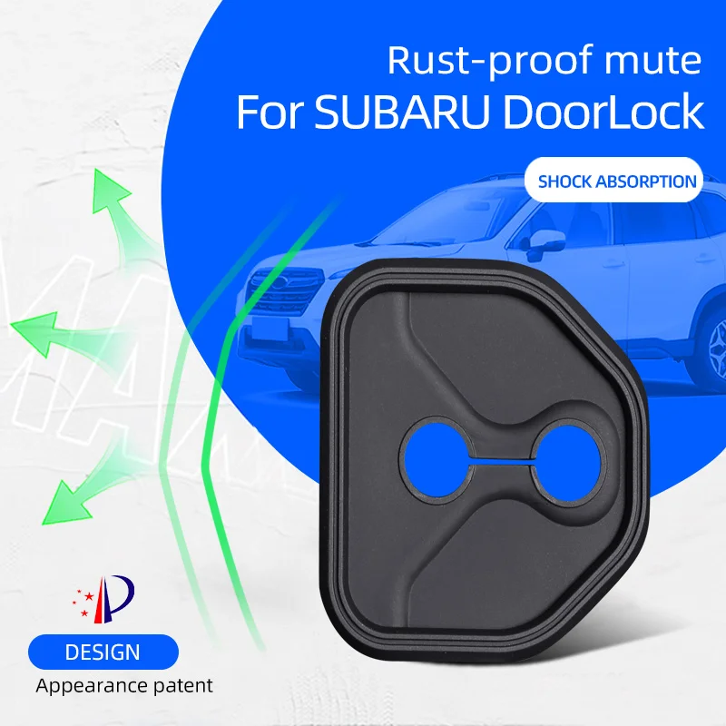 

Silica Gel Door lock Case Car Door Lock Door Check Arm Protector Cover For 2012-2021subaru XV 2003-2020 lmpreza
