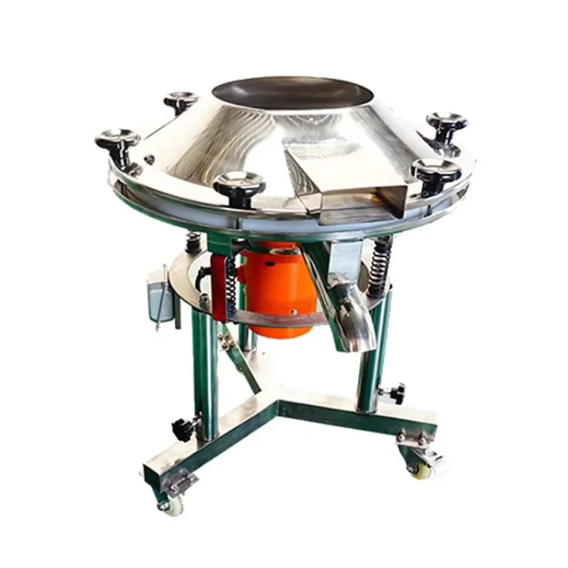 High frequency single layer rotary filter roller screen separator mud vibrating screen vibrating screen ore gearbox engine