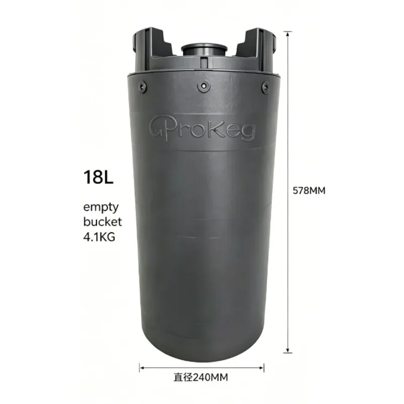 Beer Keg DY Reusable HDPE  15L/18L/20L/30L High Barrier System 12 Month Shelf Life Eco Safe Plastic Keg For Craft Brewery