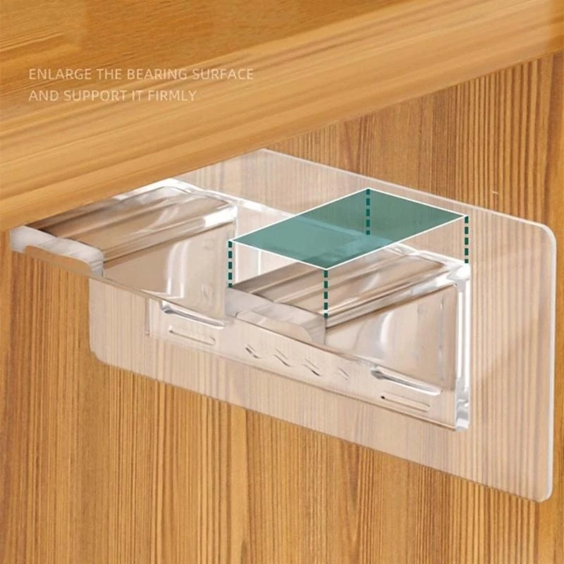 652F 4PCS Shelf Suporte Titulares