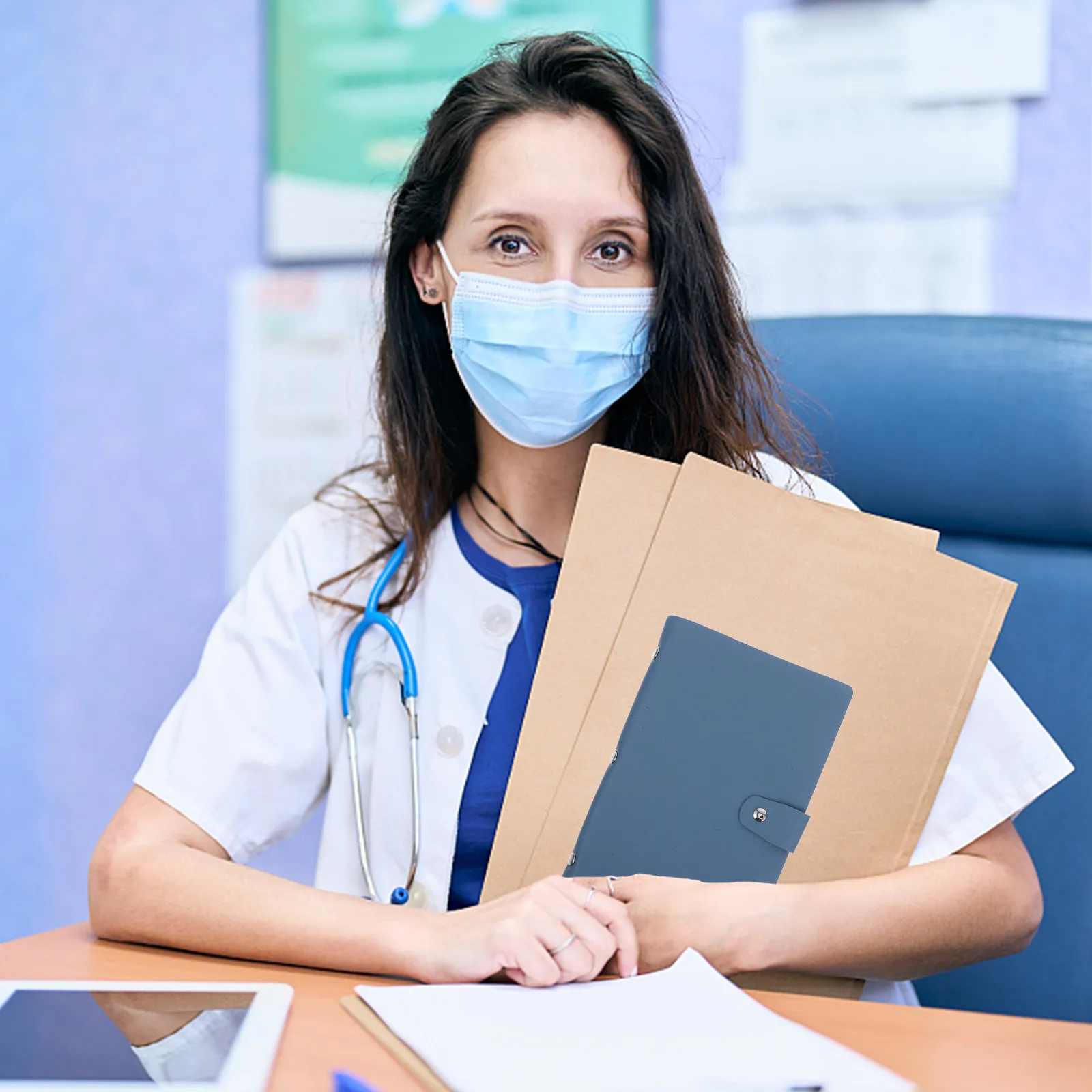 

Многофункциональный водонепроницаемый альбом для документов: органайзер для счетов, квитанций и договоров