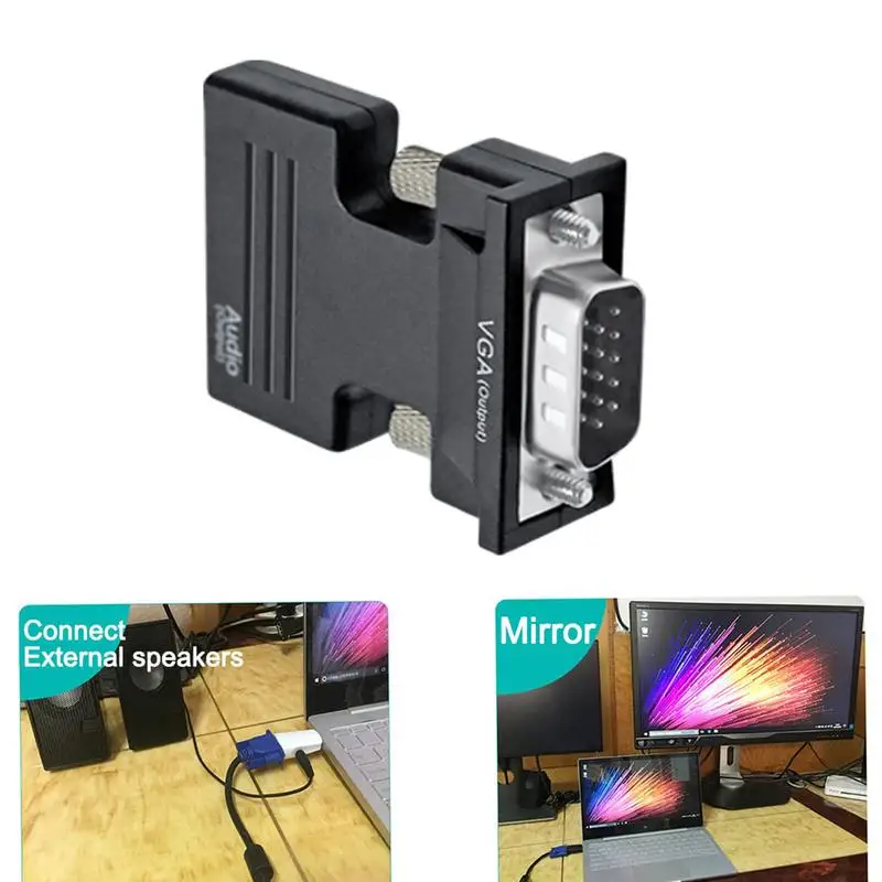 모니터용 VGA 어댑터, 수-USB 암 변환기, USB-VGA 어댑터, 디스플레이 변환기, 모니터 변환기