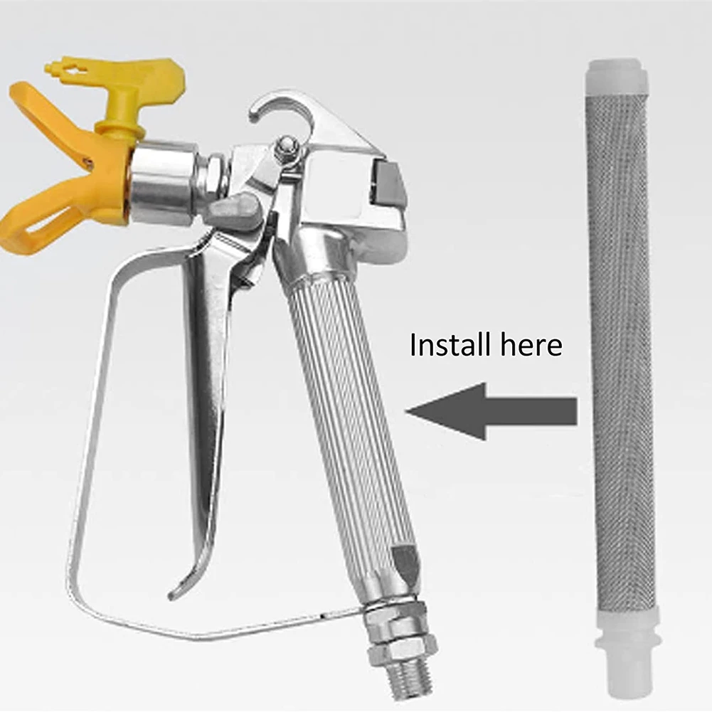 ABAH-Spray Accessory, Paint Sprayer Filter High Hardness 60 Mesh 10 Cm For Replacement