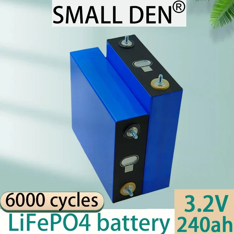 Kemasan baterai isi ulang Lifepo4 baru 3.2V 240Ah Kelas A cocok untuk kendaraan bertenaga surya, kendaraan listrik, sepeda motor