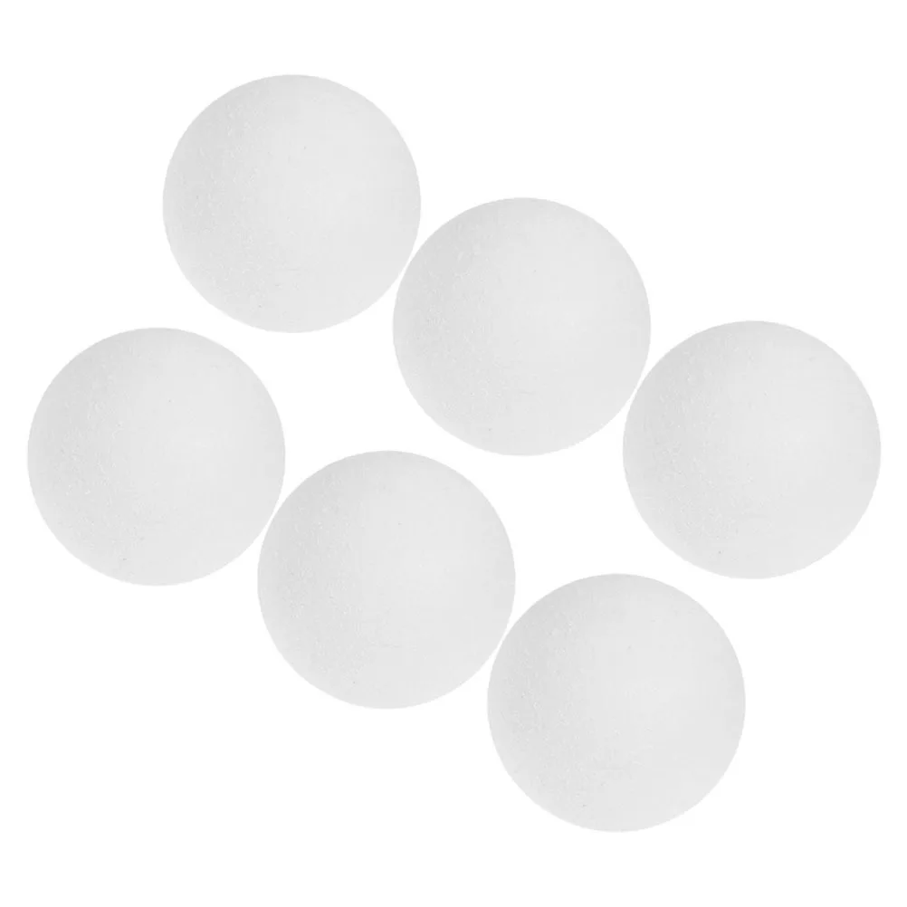 

6Pcs Desk Soccer Balls Replaceable Table Football Accessories Smooth Glossy Finish for Home Bar Game Supplies and Party Gifts