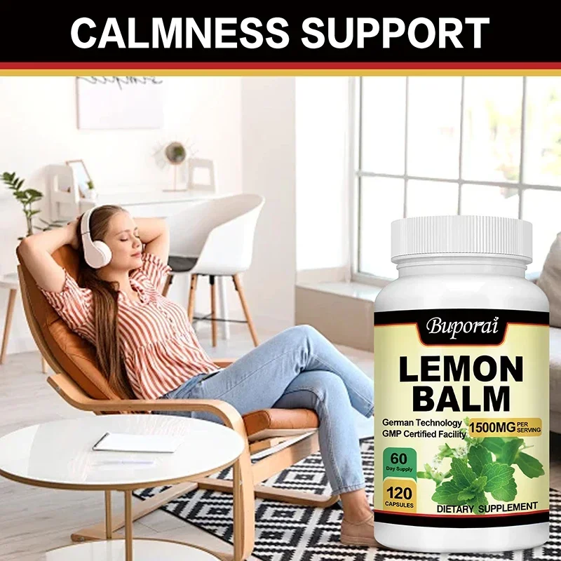 Lemon Balm - Improve Mood and Brain Health, Relieve Stress, Improve Digestion