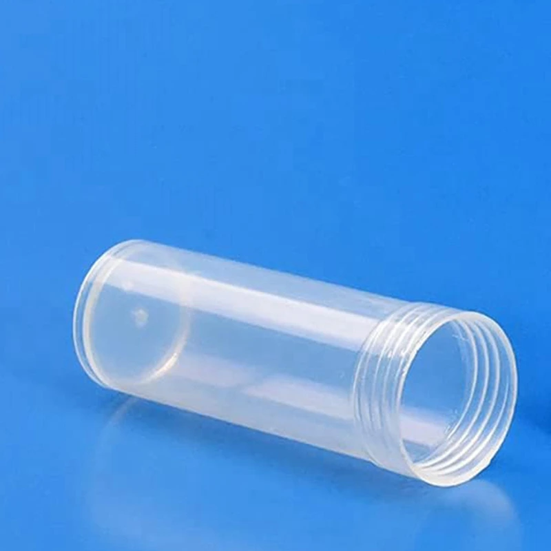 25Pcs 15Ml Plastic Stool Sample Cups Small Specimen Cups Clear Liquid Sample Bottle Stool Collection Container-AT81