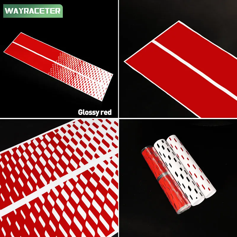 2 Pcs Car Bonnet  Stripes Hood Sticker Engine Cover John Cooper Works Decal For MINI Clubman R55 JCW 2006 - 2015 Accessories