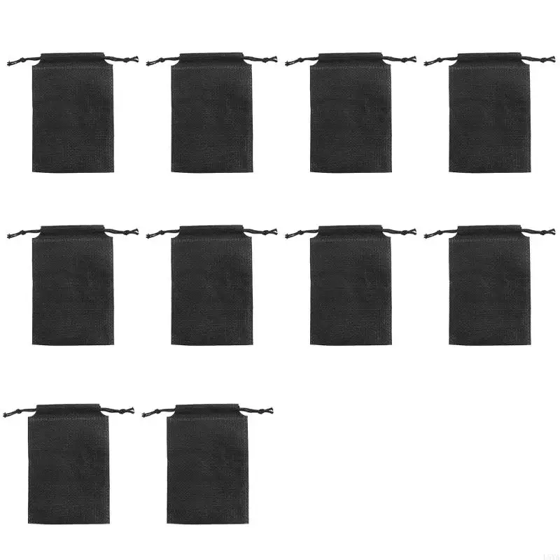 L5ya 10pcs Practical Non tessuto borse per scarpe borse per organizzatori per polvere traspirante