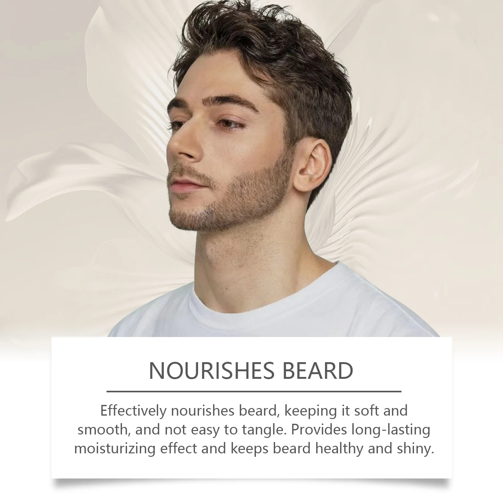 East Moon Argan Oil Beard Shampoo Improve Softens Growth Reduce Loss Increase Smooth Damaged Treatments Beard Hair Care Shampoo