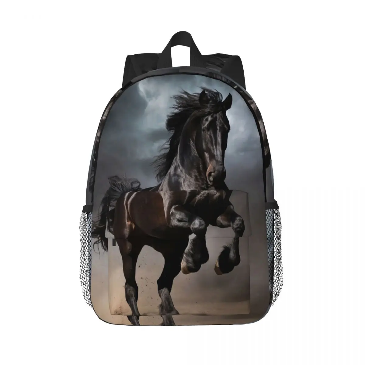 

Популярный фриозийский бельгийский черный рюкзак с темной лошадью, Лидер продаж, рюкзак для мальчиков и девочек, сумка для книг, сумки на плечо для мужчин и женщин, школьная сумка