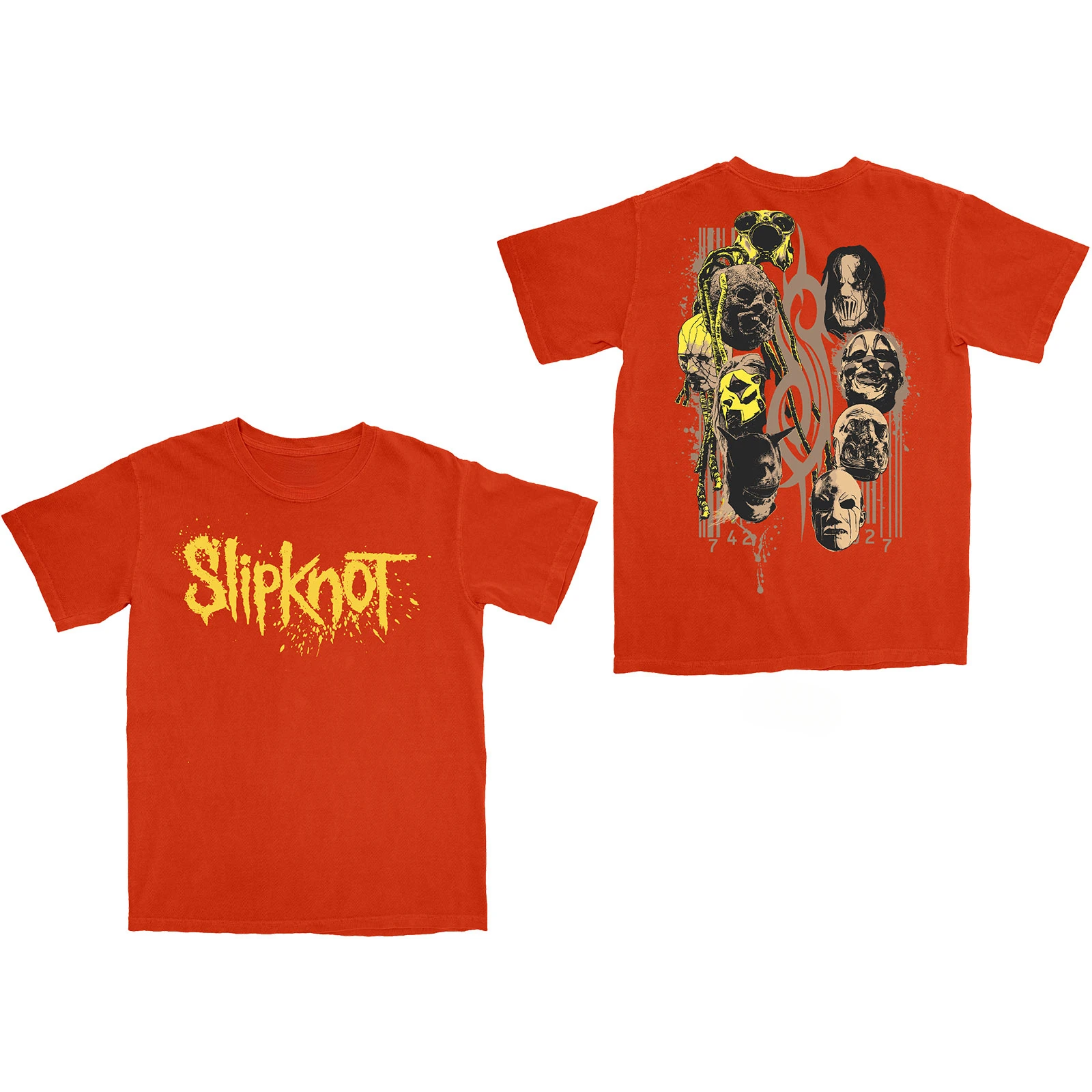 Pop Slipknot Graphic Cotton T-shirt Unisex Summer Short Sleeve Fashion Brand Tee Luxury Casual Vintage Retro Tees