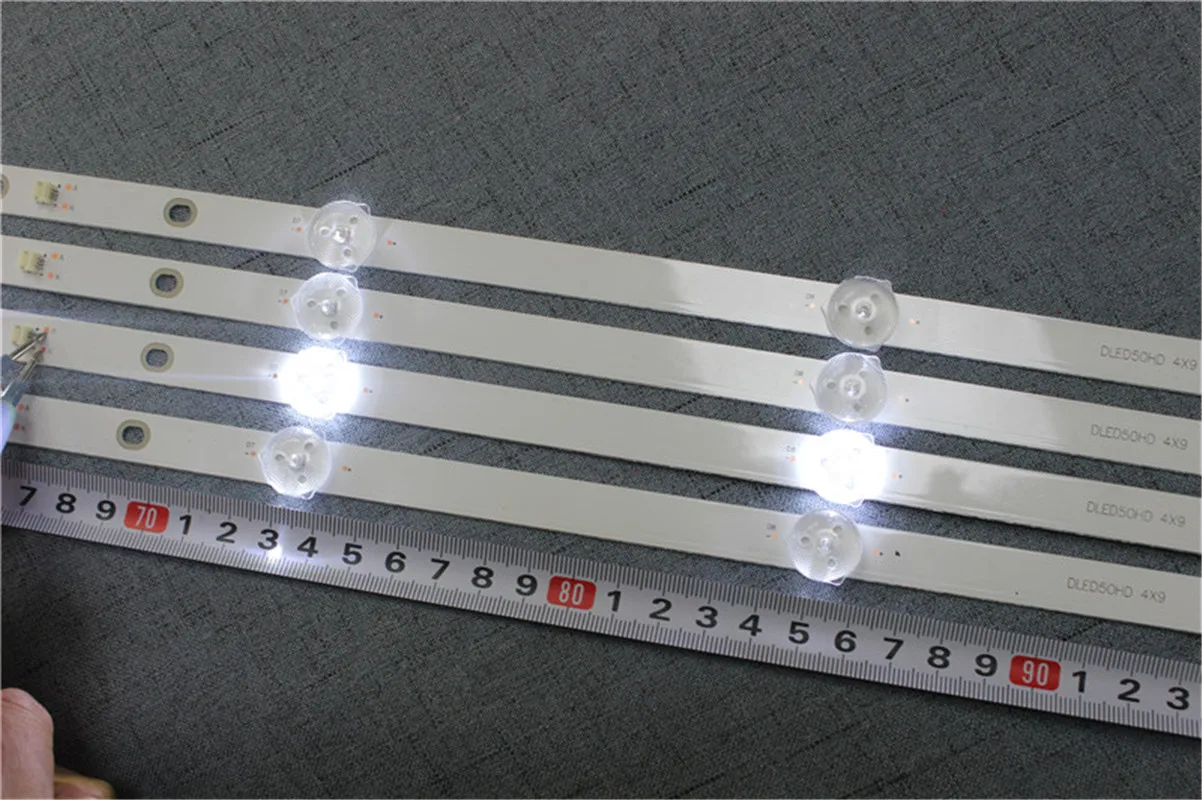 ل E17767/PEC BPM2V0 ، DLED50HD 4X9 0002 99 سنتيمتر الألومنيوم 100% جديد تلفاز LCD الخلفية بار