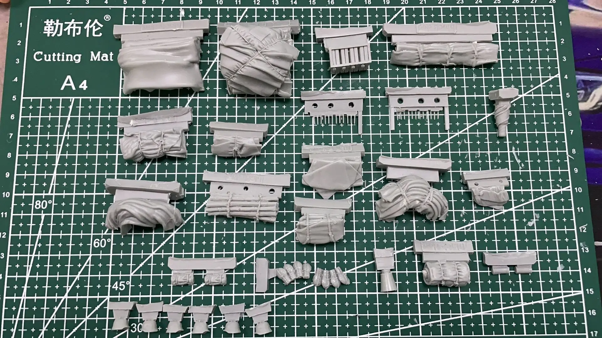 1:35 Scale Resin Die-casting Of Hummer Armored Vehicle Parts Modification Does Not Include Tank Unpainted Model 35822