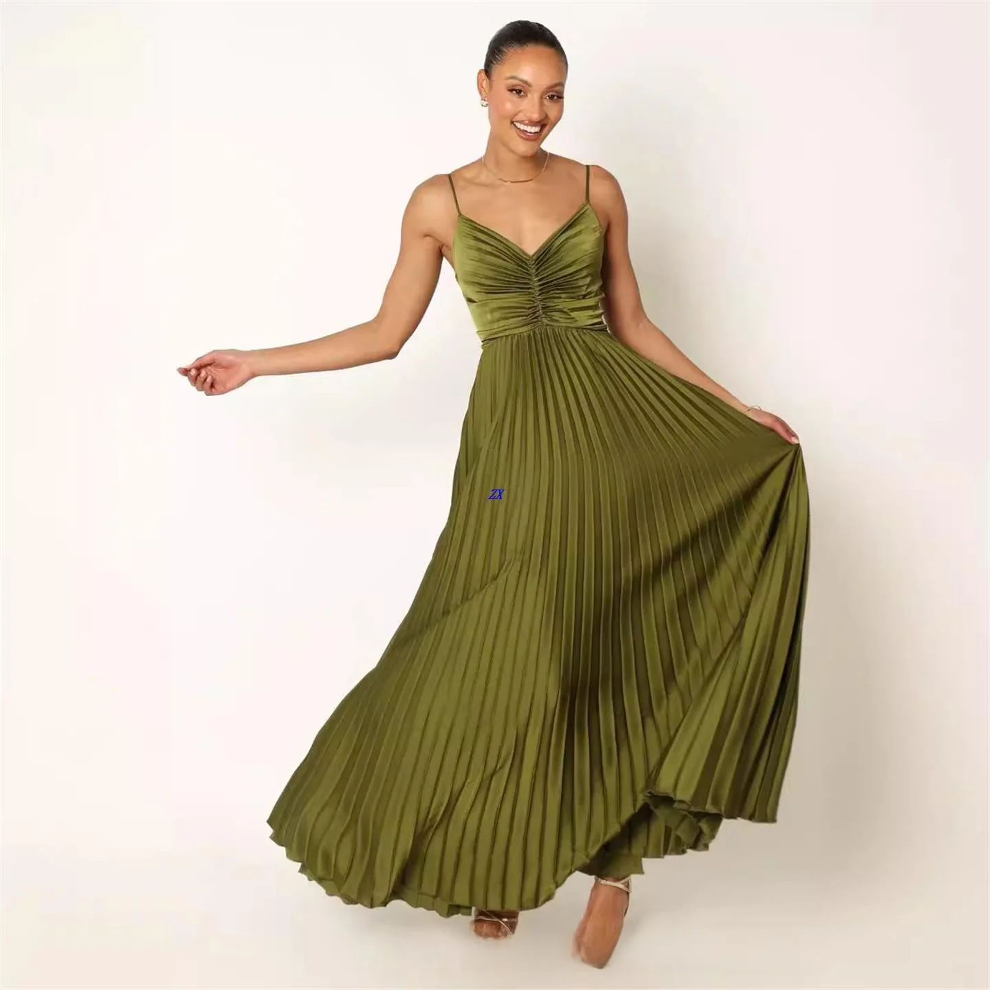 Ele V-Ne lange wikkel Dr Midi rok Ele Sle Bal Maxi Dr zomer herfst seizoen dames Dr Faionable