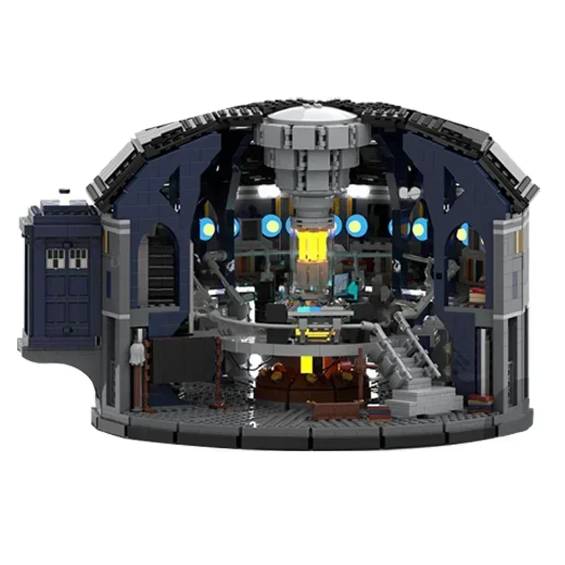 

Популярная модель фильма Moc, строительные кирпичи, доктор времени и космическая технология, модульные блоки, подарок, рождественские игрушки, наборы «сделай сам», сборка
