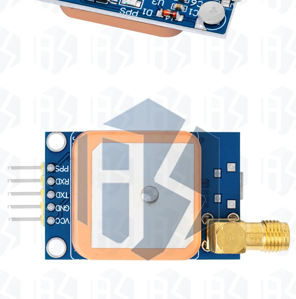 GPS Neo-6m Satellitenpositionierungsmodul Entwicklungsboard NEO-7M 7M NEO-8M NEO-9M für Arduino STM32 C51 51 MCU Mikrocontroller – Detail 20