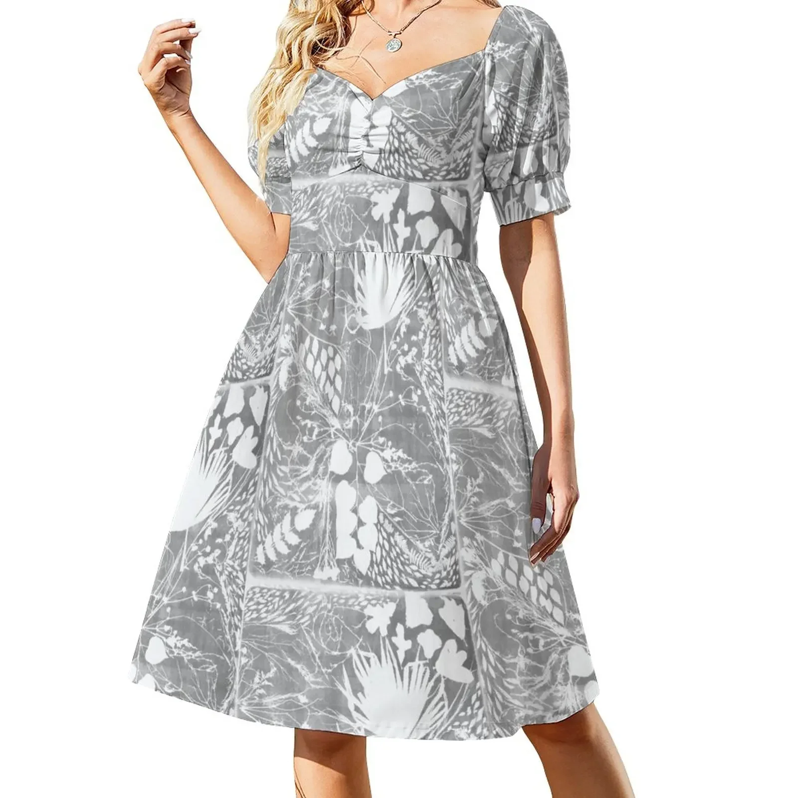 

Flight Paths Short-Sleeved Dress dresses for women Long dress chic and elegant woman dress prom