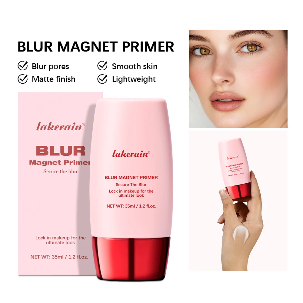 Ultimate Setting Powder Reisegrößen-Set Blur Magnet Primer Setting Spray Base Blur Balm Wasserdichtes, langlebiges Make-up-Set