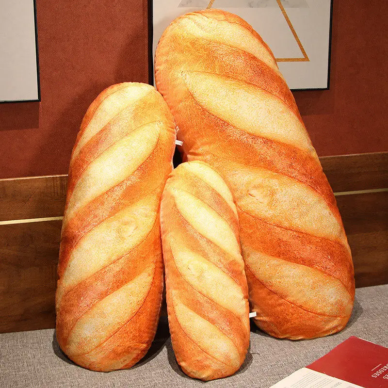 Riesiges Brot, Plüsch, langes Kissen, Spielzeug, weich, lustig, Simulation, Lebensmittelspielzeug, kreatives Kissen, Geburtstagsgeschenk, Weihnachtsgeschenk – Detail 28