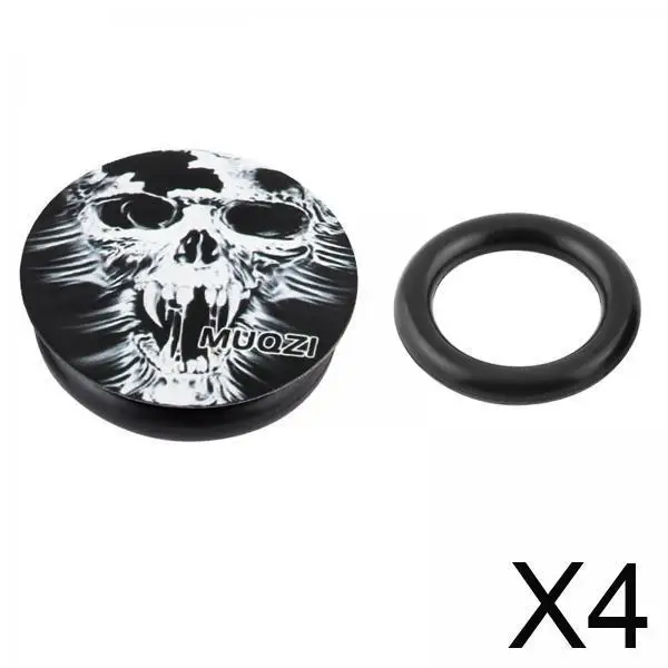 

4xкрышка кривошипа велосипеда, пылезащитный колпачок, колпачки центрального вала из алюминиевого сплава, головка