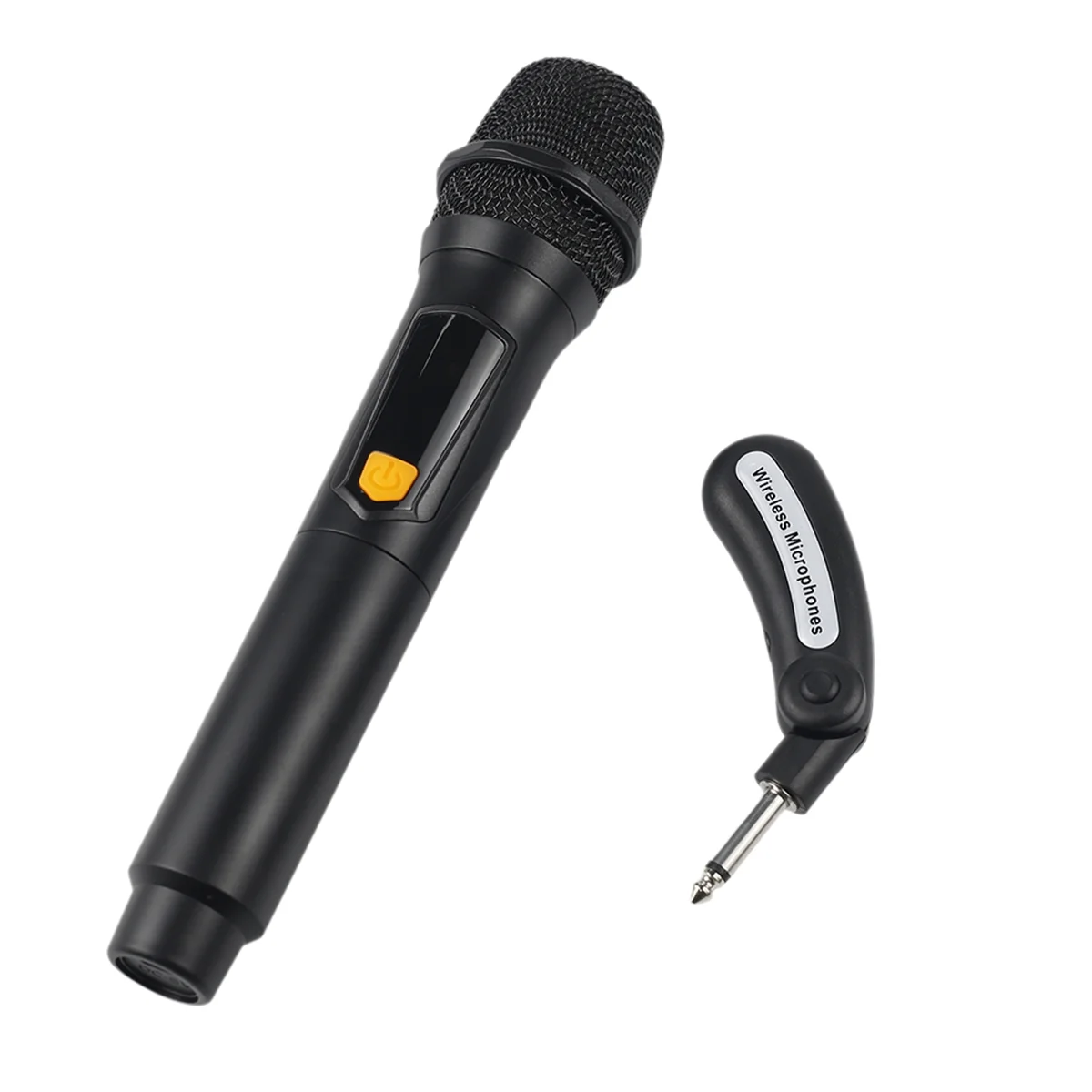 

Портативный беспроводной микрофон 2023 + ручной микрофон 2,4G для уличных сценических выступлений, пения