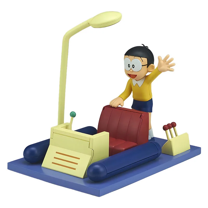 Bandai Originele MODEL KIT Figuur-rise Doraemon's Time Machine Anime Action Figure Model Assemblage Speelgoed Model Cadeaus voor Jongens