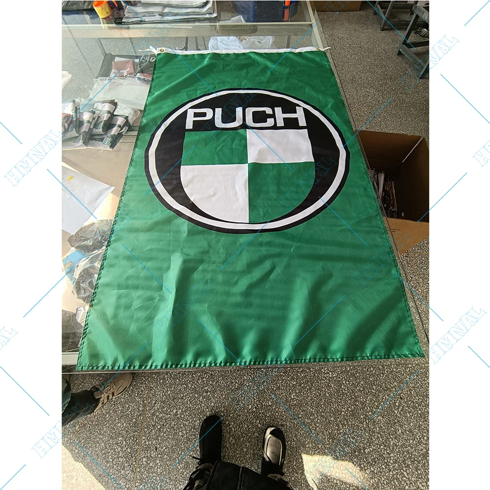 puch Flag 3x5ft custom digital single side banner flag