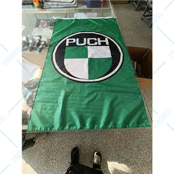 puch Flag 3x5ft custom digital single side banner flag