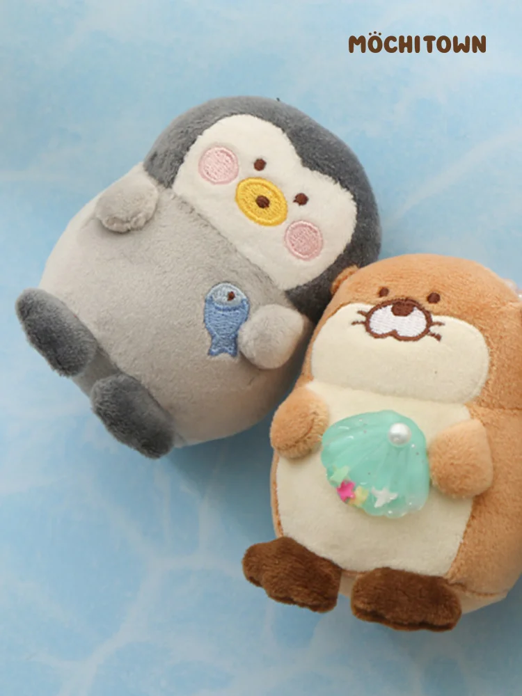 MOCHI TOWN Squishy Stress Relief Ball Relaxable Squeezable Kids and Adult Anxiety Reliever (Penguins and Otters)