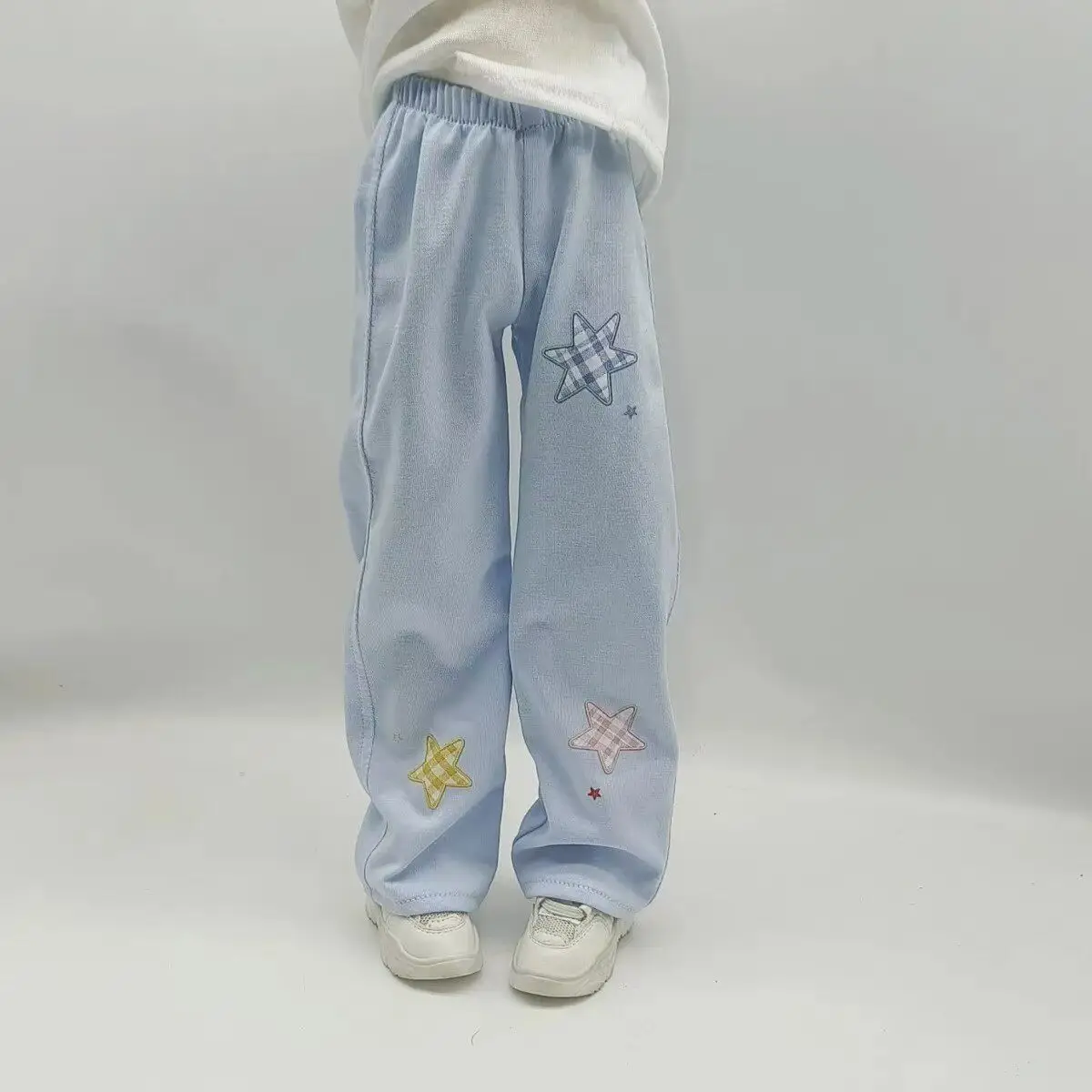 Unisex BJD Thin Summer Outfit Set Top + Necklace + Pants Versatile Doll Costume Fits For 1/4 1/6 BJD Doll Clothes Accessories