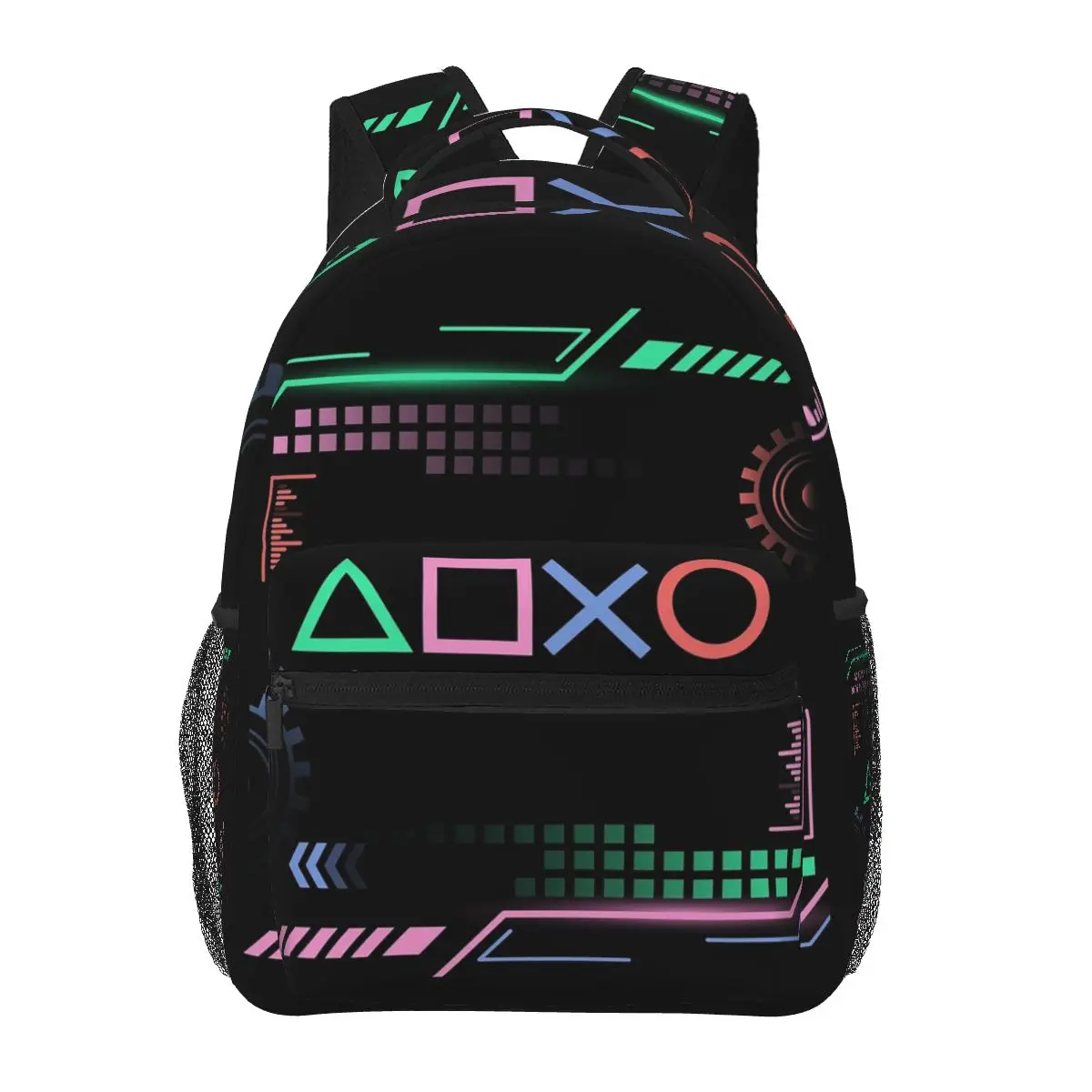 

Рюкзаки Gamer Li для мальчиков и девочек, сумка для книг, детские школьные сумки, дорожный рюкзак с героями мультфильмов, сумка на плечо большой вместимости