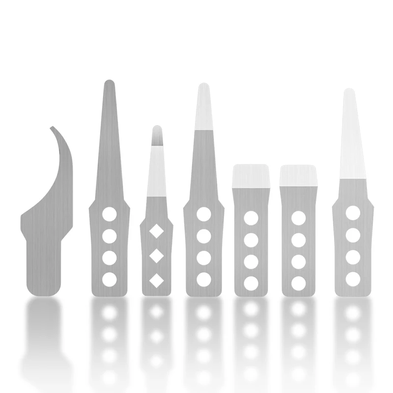 7 in 1 ad alta tenacità IC Chip Repair Set di strumenti a lama sottile telefono cellulare Computer CPU scheda madre Chip dissaldante strumento di riparazione