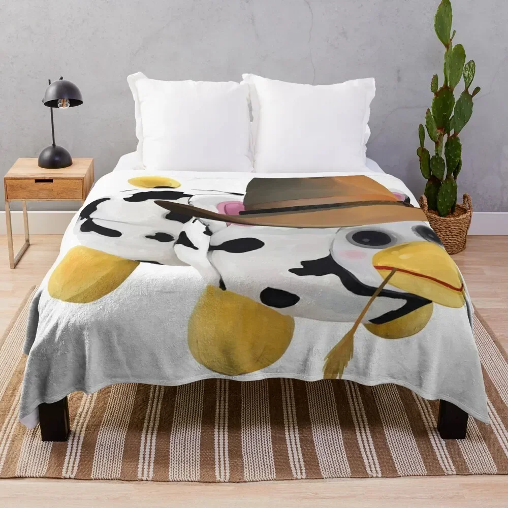 Cowboy peepy Throw Blanket Bed warm for winter Blankets